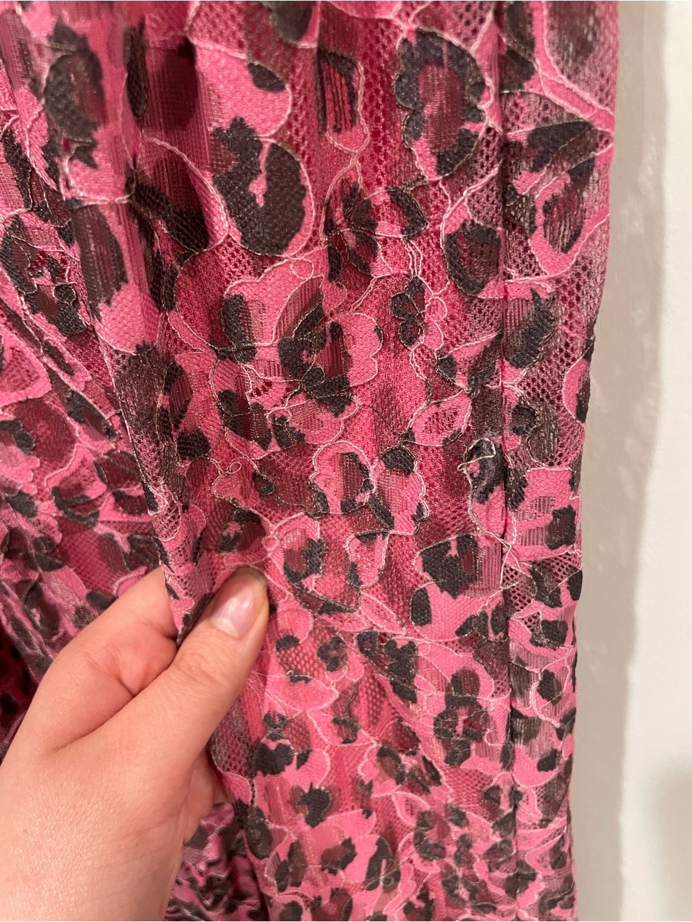Pink Leopard Print Midi Dress by Betsey Johnson - Picture 7 of 7